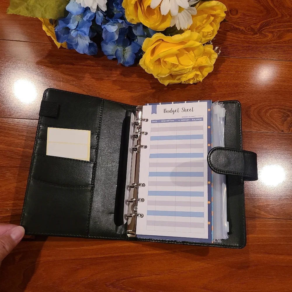 Black Budget Binder Gift Set